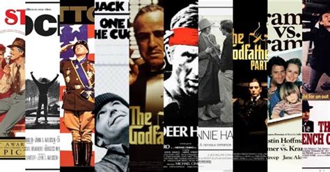 Oscar Winning Movies of the 70s