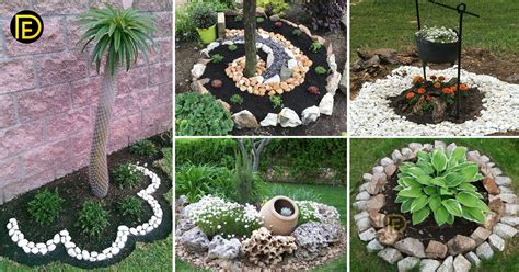 30 Wonderful DIY Ideas With Stone Flower Beds - Daily Engineering