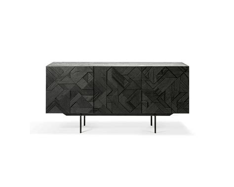 Ethnicraft Teak Graphic Sideboard