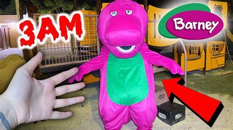 DO NOT PLAY THE BARNEY SONG BACKWARDS AT 3AM!! *BARNEY ATTACKED US ...