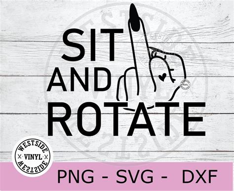 RUDE FINGER SVG File Svg Files Svg Digital Downloads | Etsy