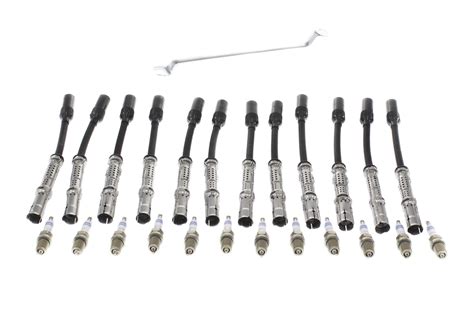 AAZ Preferred 1121500019KIT Spark Plug Wire Set; With Spark Plugs and Tool; KIT - Mercedes