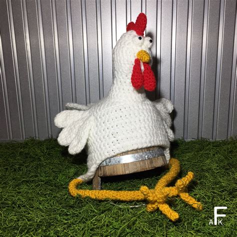 Crochet Pattern Chicken Hat/ Chicken Hat Pattern/ Spring - Etsy Canada