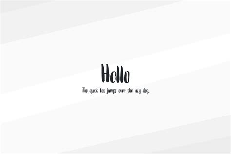 Hello Font - Download Free - JustFreeFonts.com