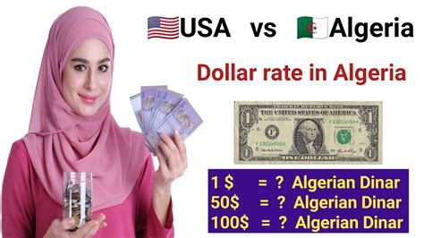 Convert Dollar to Algerian Dinar|US Dollar Rate in Algeria Currency ...