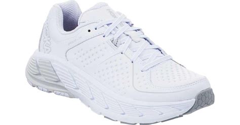 Hoka One One Gaviota Leather Shoe in White - Lyst