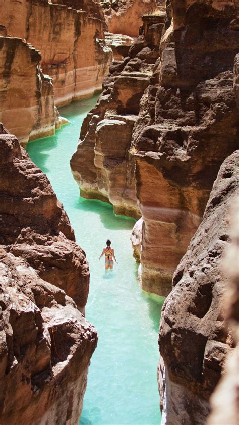 Havasu Creek, Arizona | Arizona travel, Adventure travel, Beautiful ...