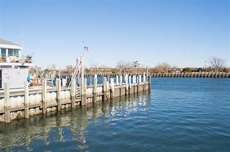 Freeport New York Dock At Harbor Entrance Photograph by JG Thompson ...