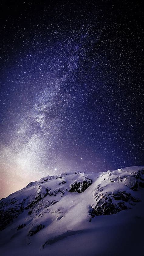 HD wallpaper: milky way wallpaper, sky, mountains, portrait display ...