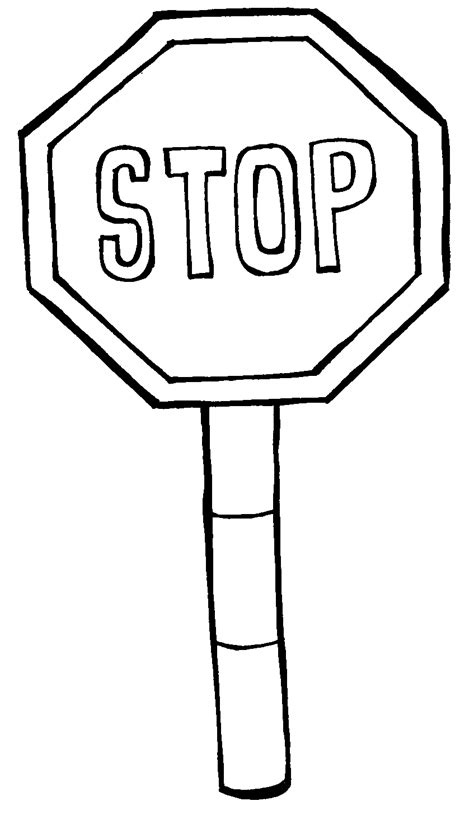 Traffic Light Coloring Page Pdf