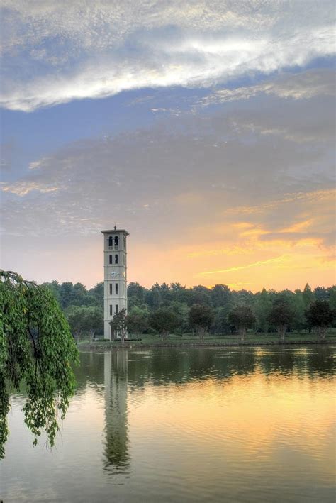 Furman University Bell Tower Greenville SC Photograph by Willie Harper - Fine Art America