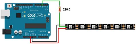 How to Control WS2812B Addressable RGB LEDs using Arduino