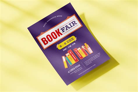 Book Fair Flyer Graphic by storictype · Creative Fabrica