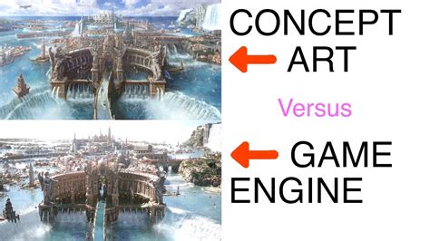 Final Fantasy XV: Concept Art vs Reality - YouTube