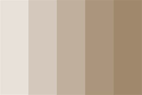 Steampunk Taupe Color Palette