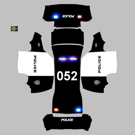 Police Livery Template