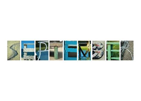 September - Letter Art | Letters From the Cape