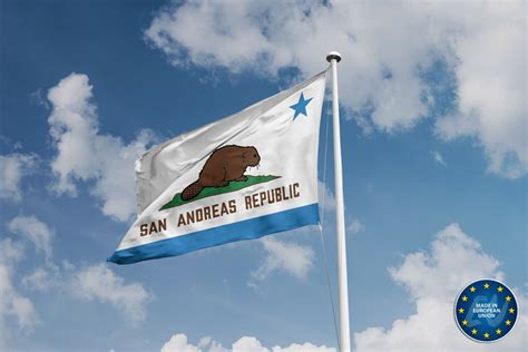 San Andreas Republic, GTA Inspired Flag Unique Design 3x5 Ft / 90x150 cm EU Made | eBay