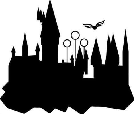 Hogwarts | Harry potter painting, Harry potter stencils, Harry potter drawings