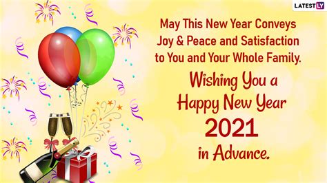 Happy New Year 2021 Wishes in Advance and HD Images: WhatsApp Stickers ...