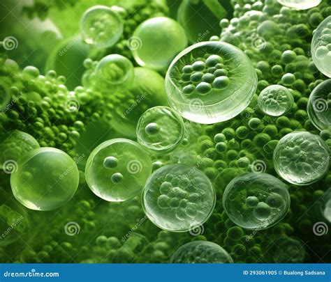 Microscope View Of Cyanobacteria Or Cyanophyta Royalty-Free Stock Image | CartoonDealer.com ...
