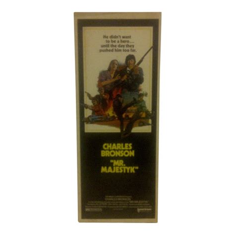 Vintage "Mr. Majestyk" 1974 Movie Poster | Chairish