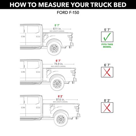 Ford F-150 Bed Size Dimensions