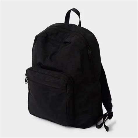 Polyester Plain Black School Backpack at Rs 130/piece in Chinchwad | ID ...