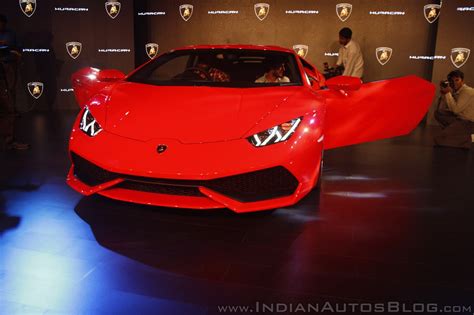 Lamborghini Huracan India Launch doors open