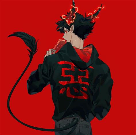 Anime drawings boy .pt, Boy Devil HD wallpaper | Pxfuel