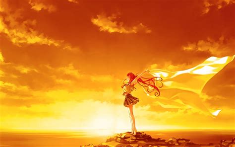 Anime Enjoy Wind Widescreen wallpaper | anime | Wallpaper Better