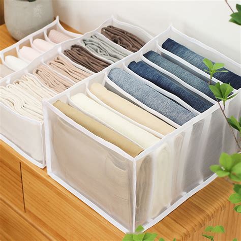 Decor Store 2Pcs Multi-use Nylon Clothes Storage Box Visual Surface ...