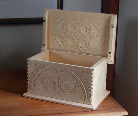 Woodworking box, Carving, Wooden boxes
