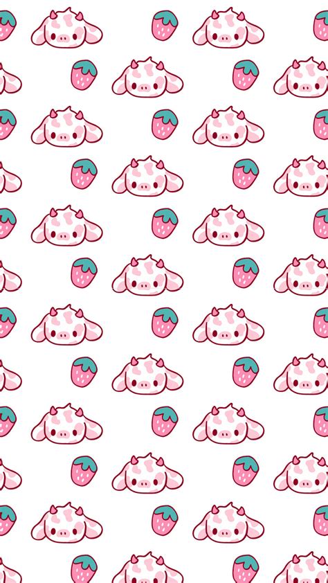 [100+] Strawberry Cow Wallpapers | Wallpapers.com