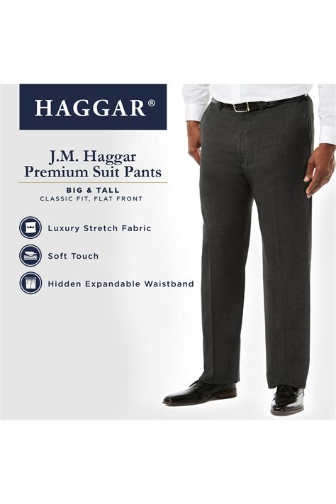 Big & Tall J.M. Haggar Premium Stretch Suit Separates