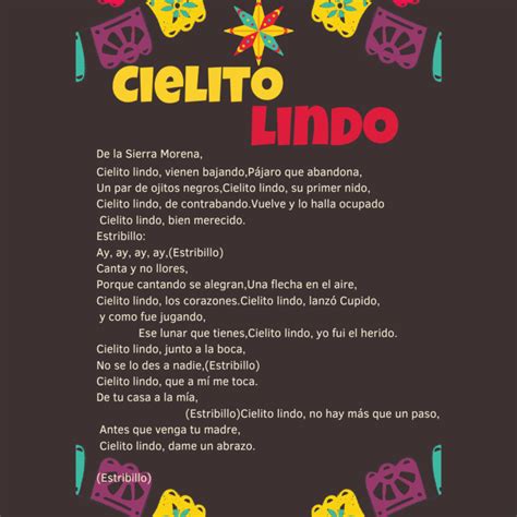 Cielito Lindo Printable Lyrics, Origins, and Video