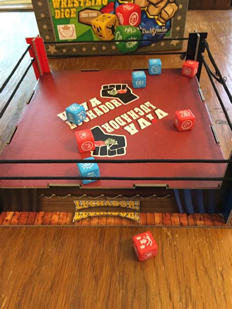 Luchador Mexican Wresting Dice Game Review - Just Short of Crazy