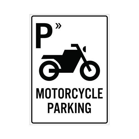 MOTORCYCLE PARKING SIGN | PARKING SIGNS AUSTRALIA – Get signs