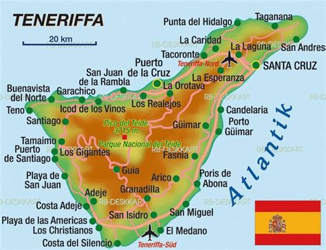 map of tenerife - Google Search | Teneriffa, Teneriffa urlaub ...