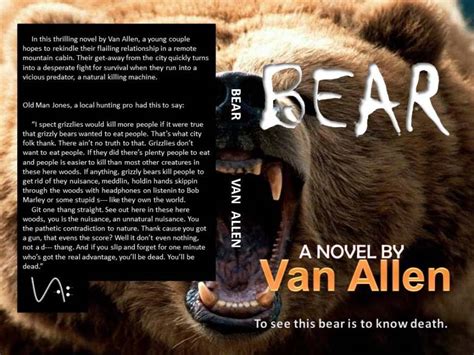 BEAR, new intense suspense terror novel now available in paperback or ...