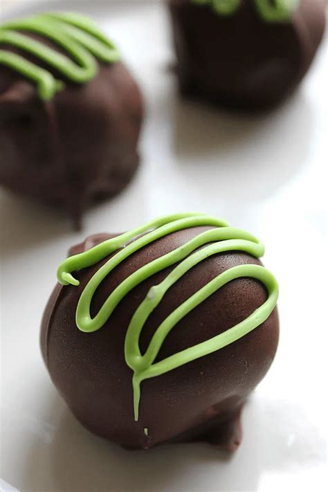 Chocolate Mint Truffles - Bargain Mums