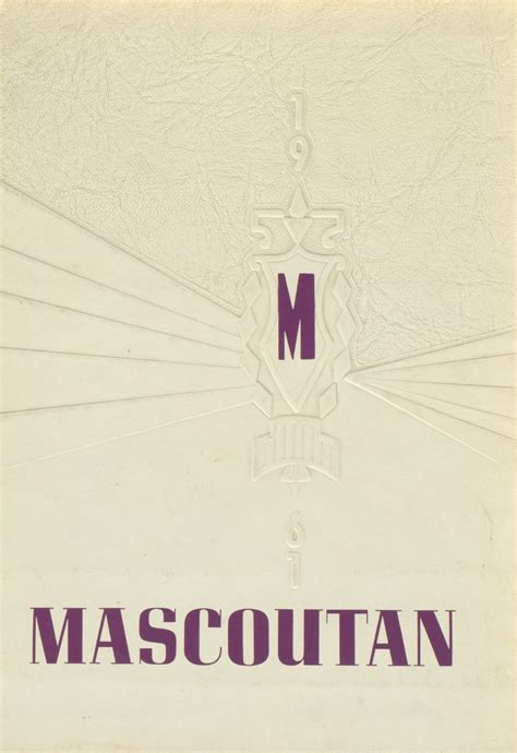 1961 yearbook from Mascoutah High School from Mascoutah, Illinois for sale