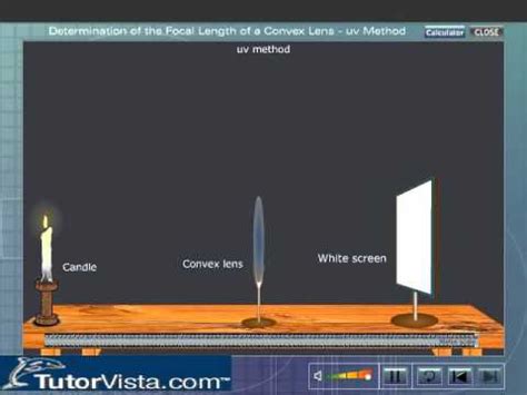 Determination of the Focal Length of a Convex Lens UV Method - YouTube