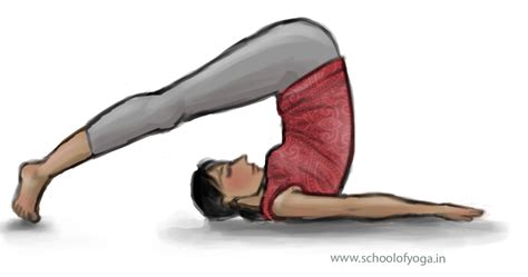 Halasana – Plough Pose – School of Yoga