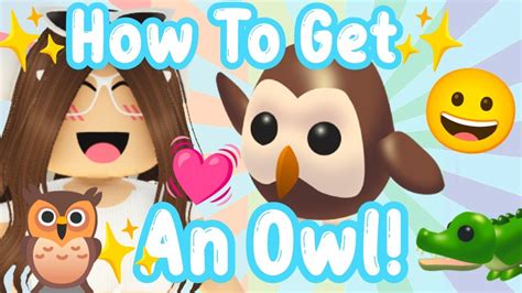 How To Get An OWL In Adopt Me! (Roblox) | AstroVV - YouTube