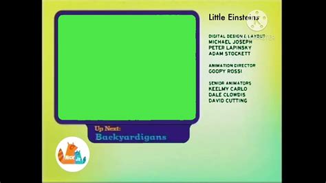 Nick Jr Split Screen Credits (2007) Template/w Little Einsteins Credits Up Next Backyardigans ...