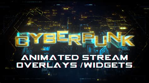 Cyberpunk 2077 Animated Stream Design on Behance