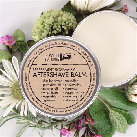 Soothing All-Natural Aftershave Balm | Ideal for Sensitive Skin