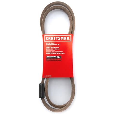 CRAFTSMAN Multiple Sizes Drive Belt for Riding Mower/Tractors (4-in W x ...