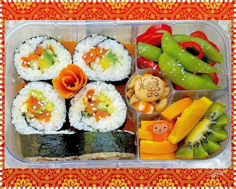 Sushi Bento Box | Easy lunch boxes, Fun lunch, Kids lunch